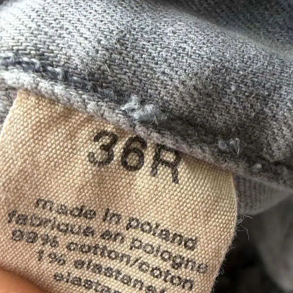John Varvatos USA Grey Denim Jeans Size 36R